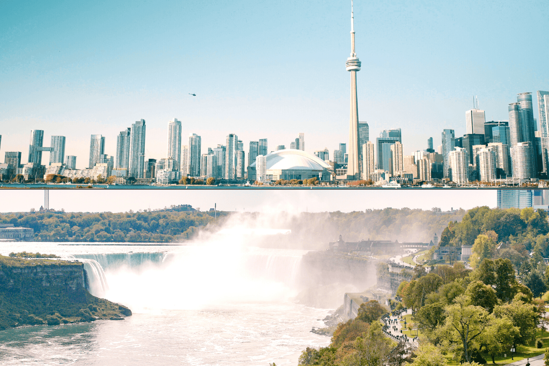 multi-day tour of Toronto and Niagara