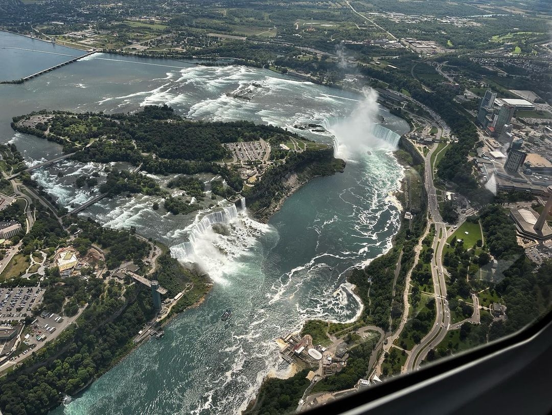 Niagara Falls Helicopter View